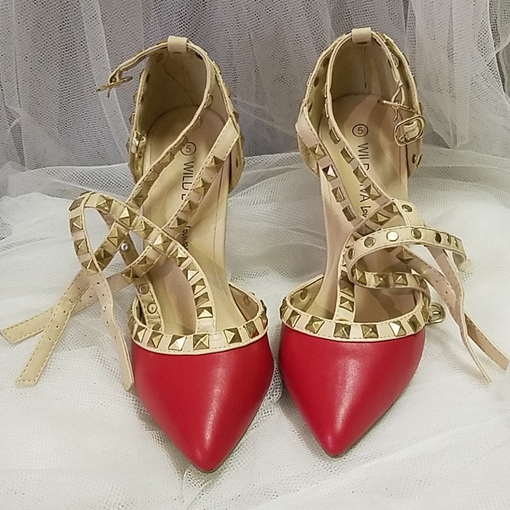 Rockstud Heels